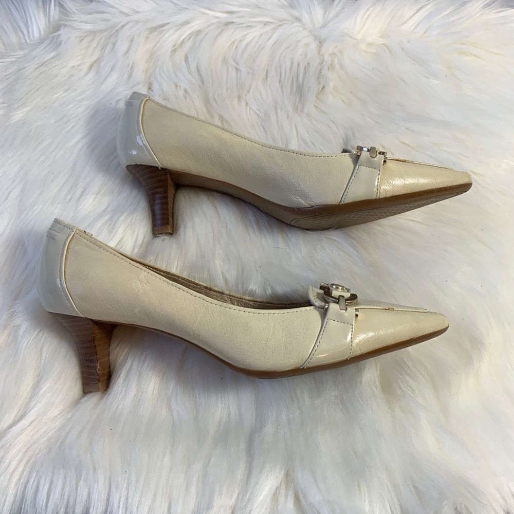 Circa Joan & David Prvue Kitten Heel Pumps 7. 5 - image 4